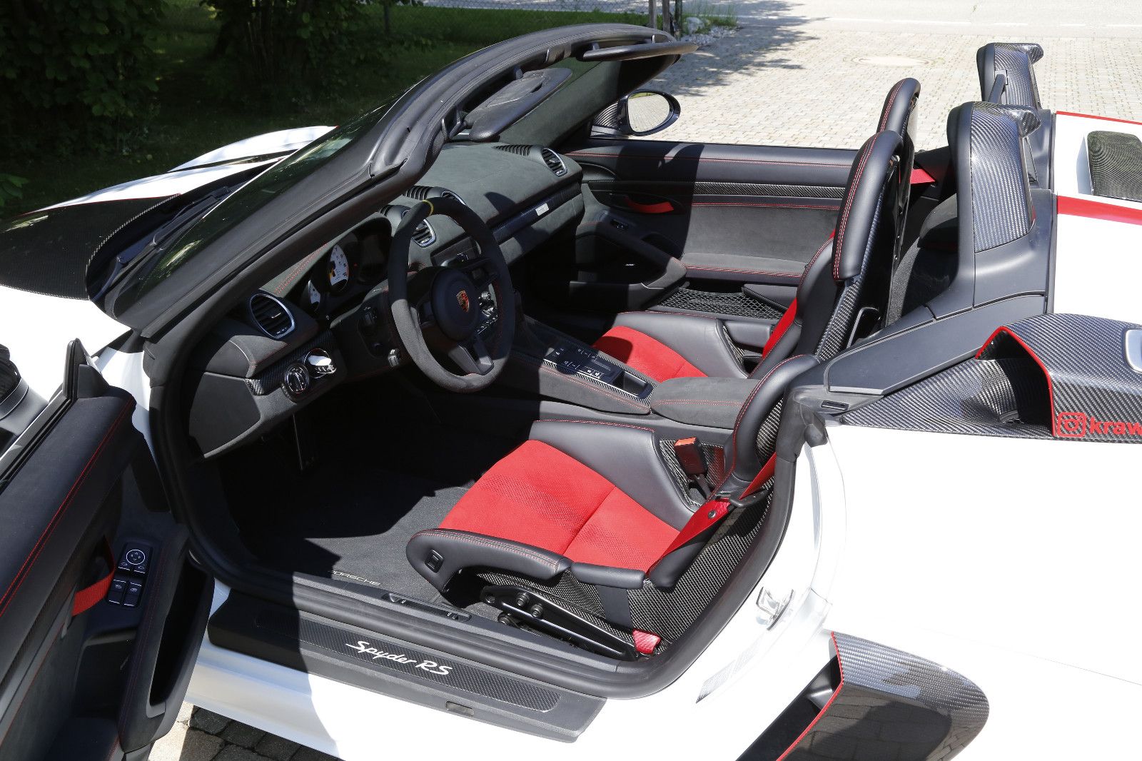 Porsche Andere 718 Spyder RS,Weissach,Lift,komplett foiliert