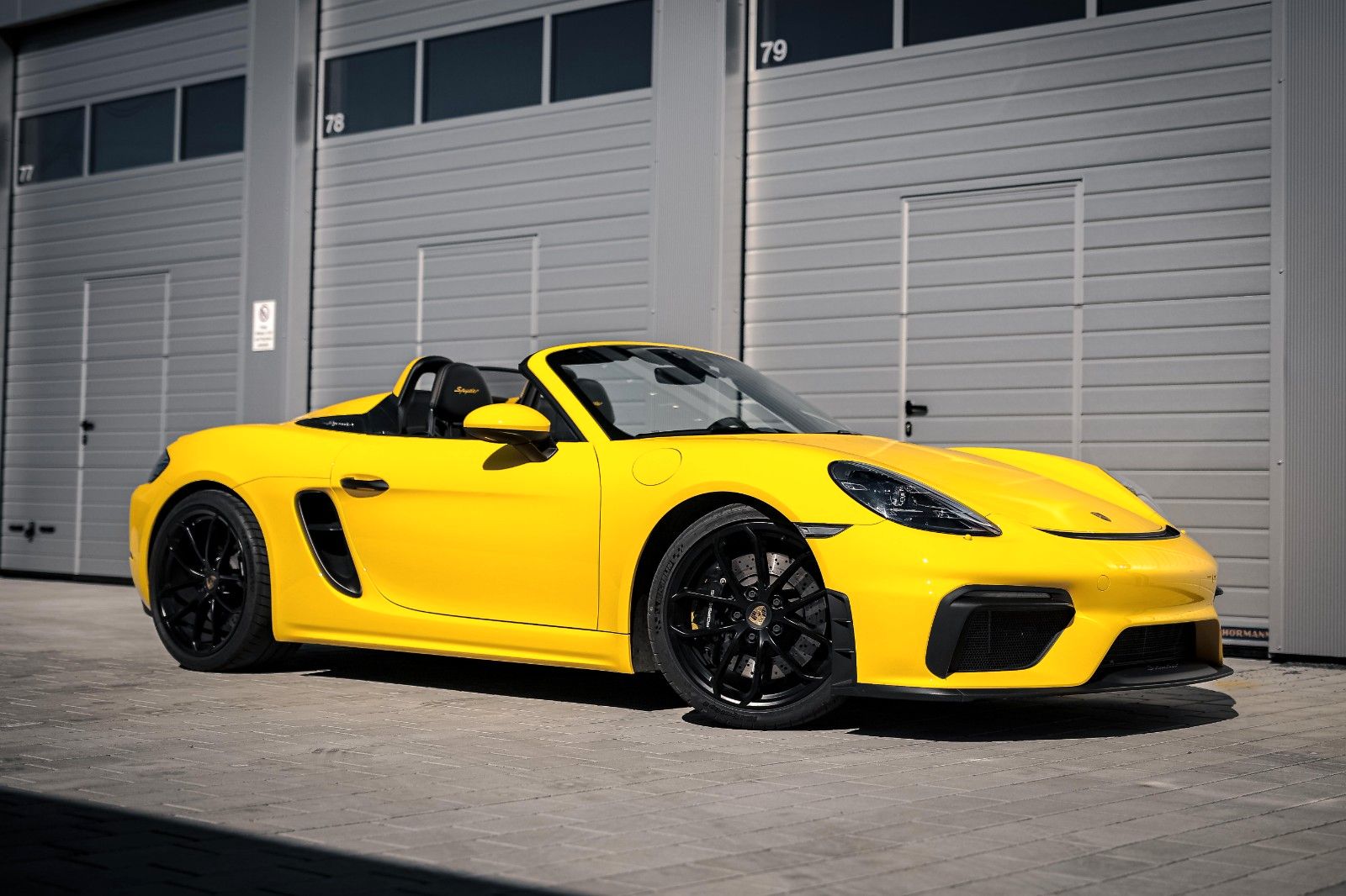 Porsche Boxster 718 Boxster Spyder Carbon