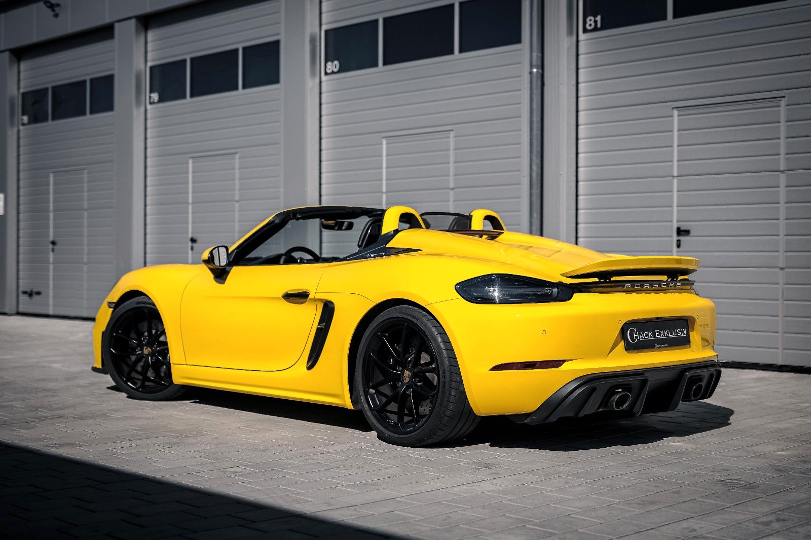 Porsche Boxster 718 Boxster Spyder Carbon