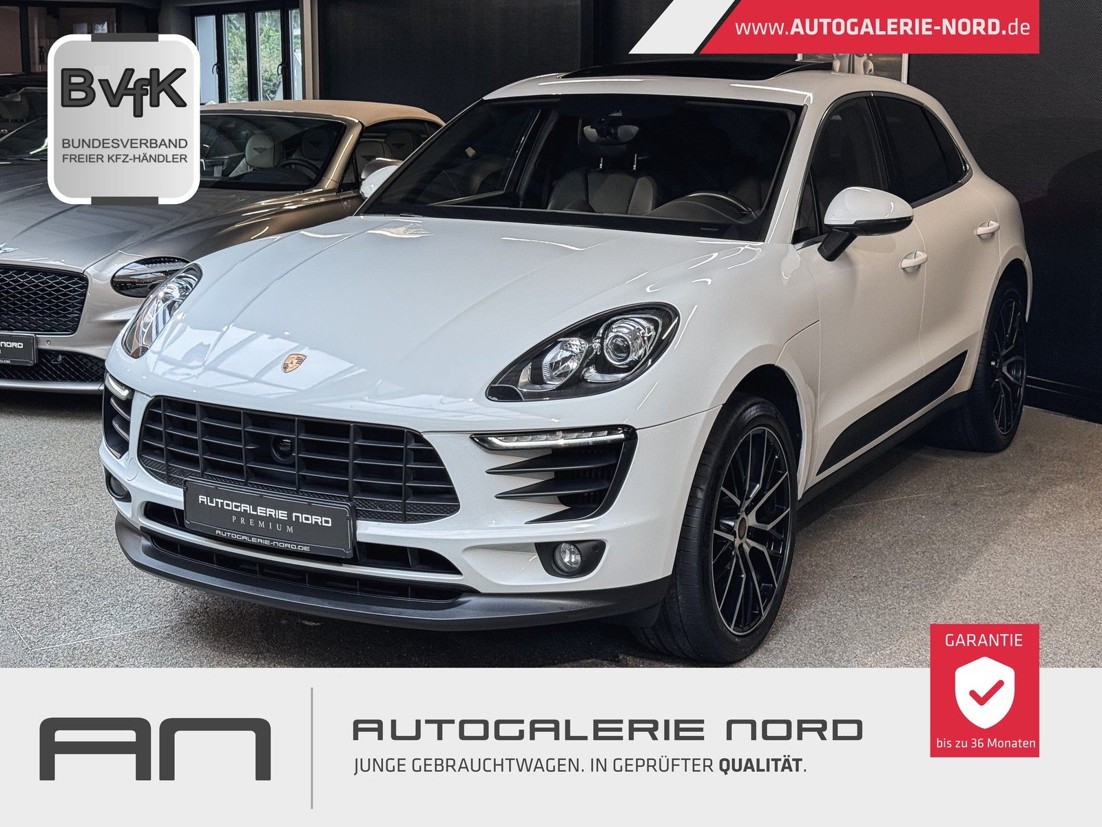 Porsche Macan Macan S Pano+Chrono+Bose+Standheiz.