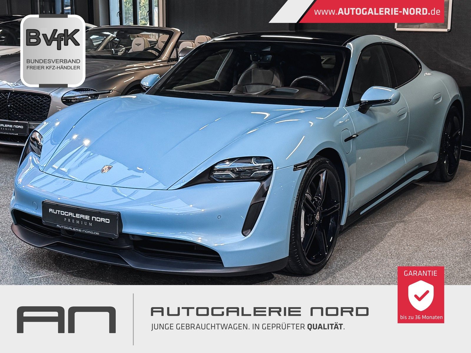 Porsche Taycan Taycan Nachtsicht+Clubleder+Head-Up+Matrix