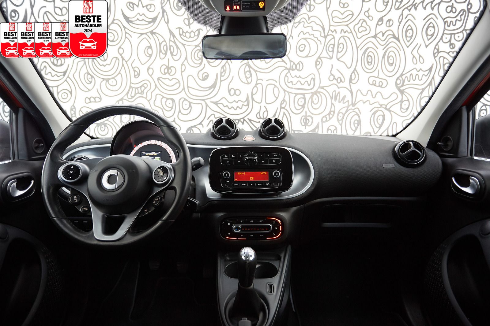 Smart ForFour ForFour TEMPOM*MULTIF*KLIMA*BLUETOOTH*AUDIO*ALU*