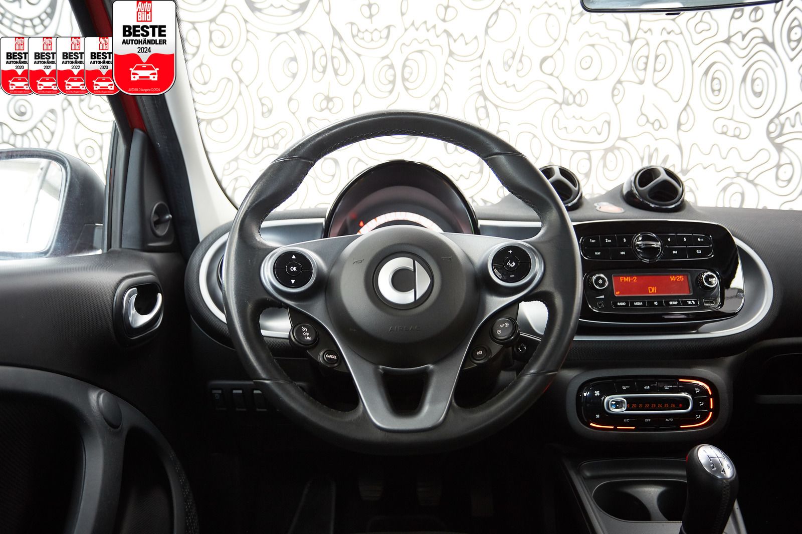 Smart ForFour ForFour TEMPOM*MULTIF*KLIMA*BLUETOOTH*AUDIO*ALU*