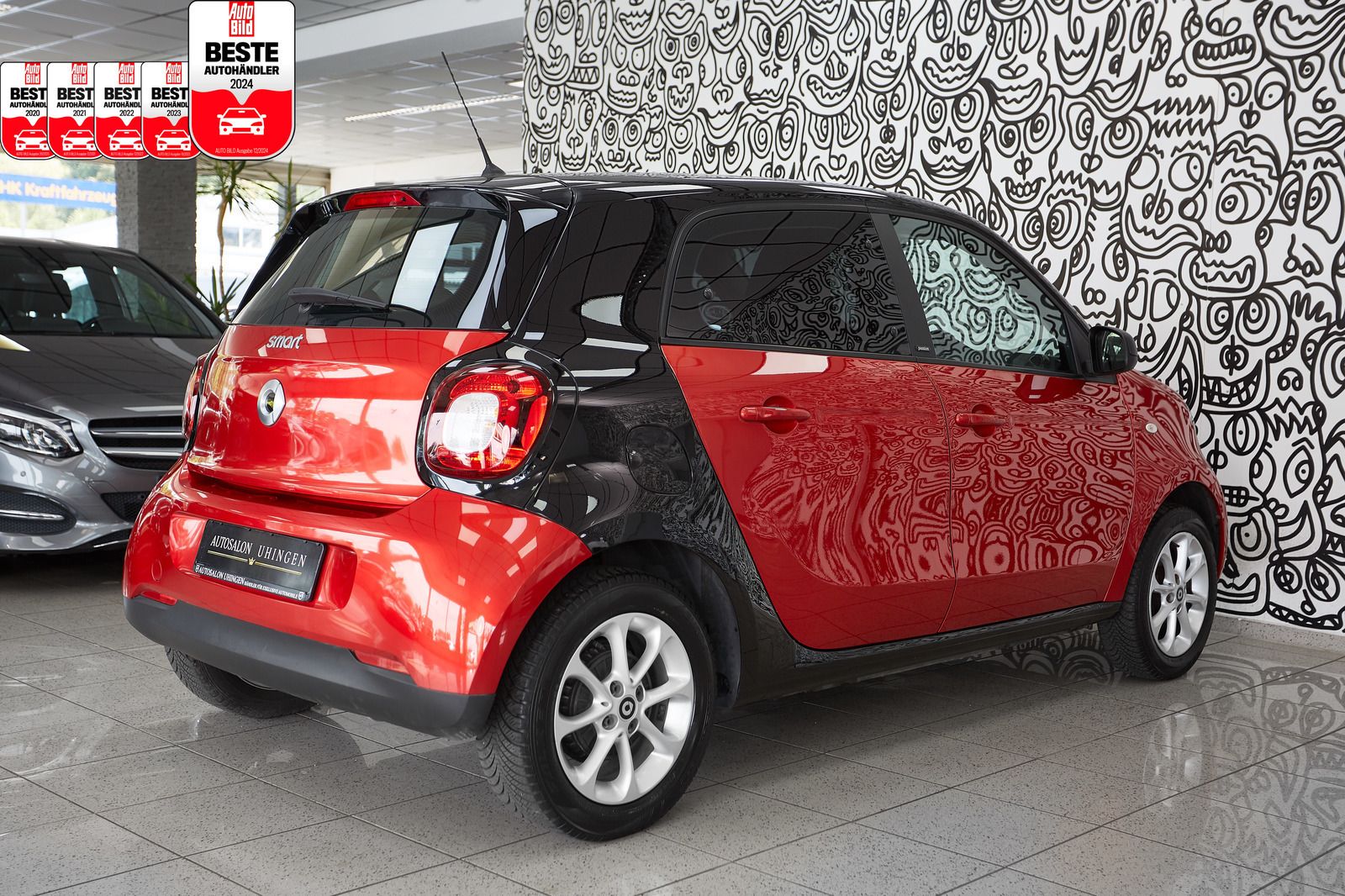 Smart ForFour ForFour TEMPOM*MULTIF*KLIMA*BLUETOOTH*AUDIO*ALU*