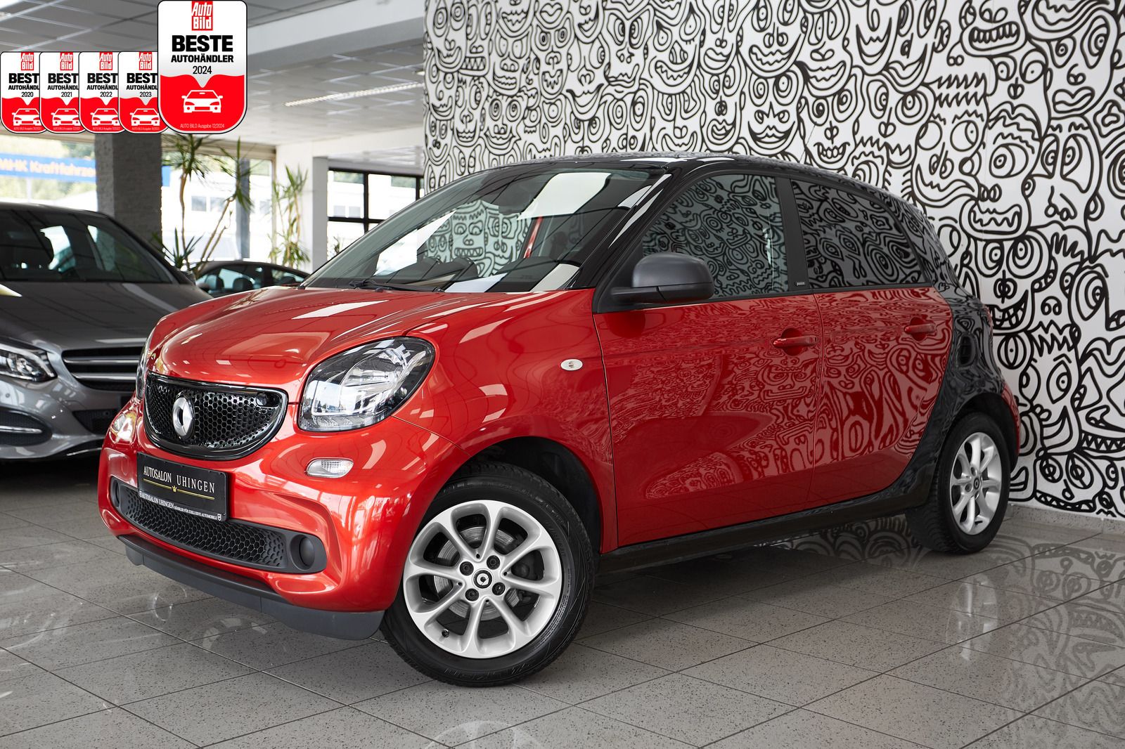 Smart ForFour ForFour TEMPOM*MULTIF*KLIMA*BLUETOOTH*AUDIO*ALU*
