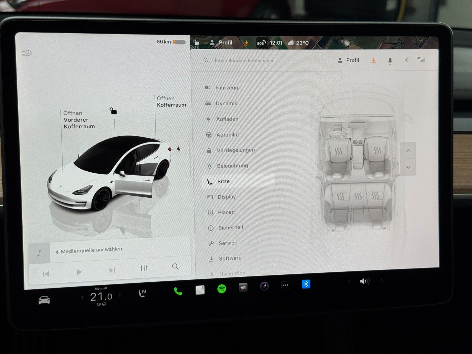Tesla Model 3 MODEL 3 PERFORMANCE | AP3 | 20INCH | PEARL |