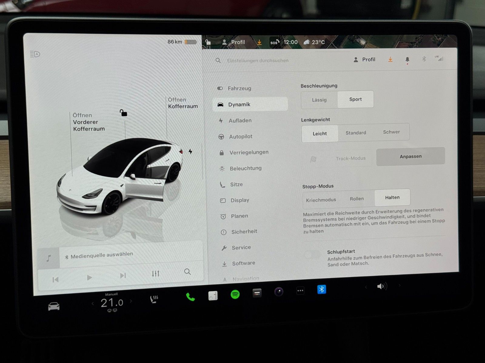 Tesla Model 3 MODEL 3 PERFORMANCE | AP3 | 20INCH | PEARL |