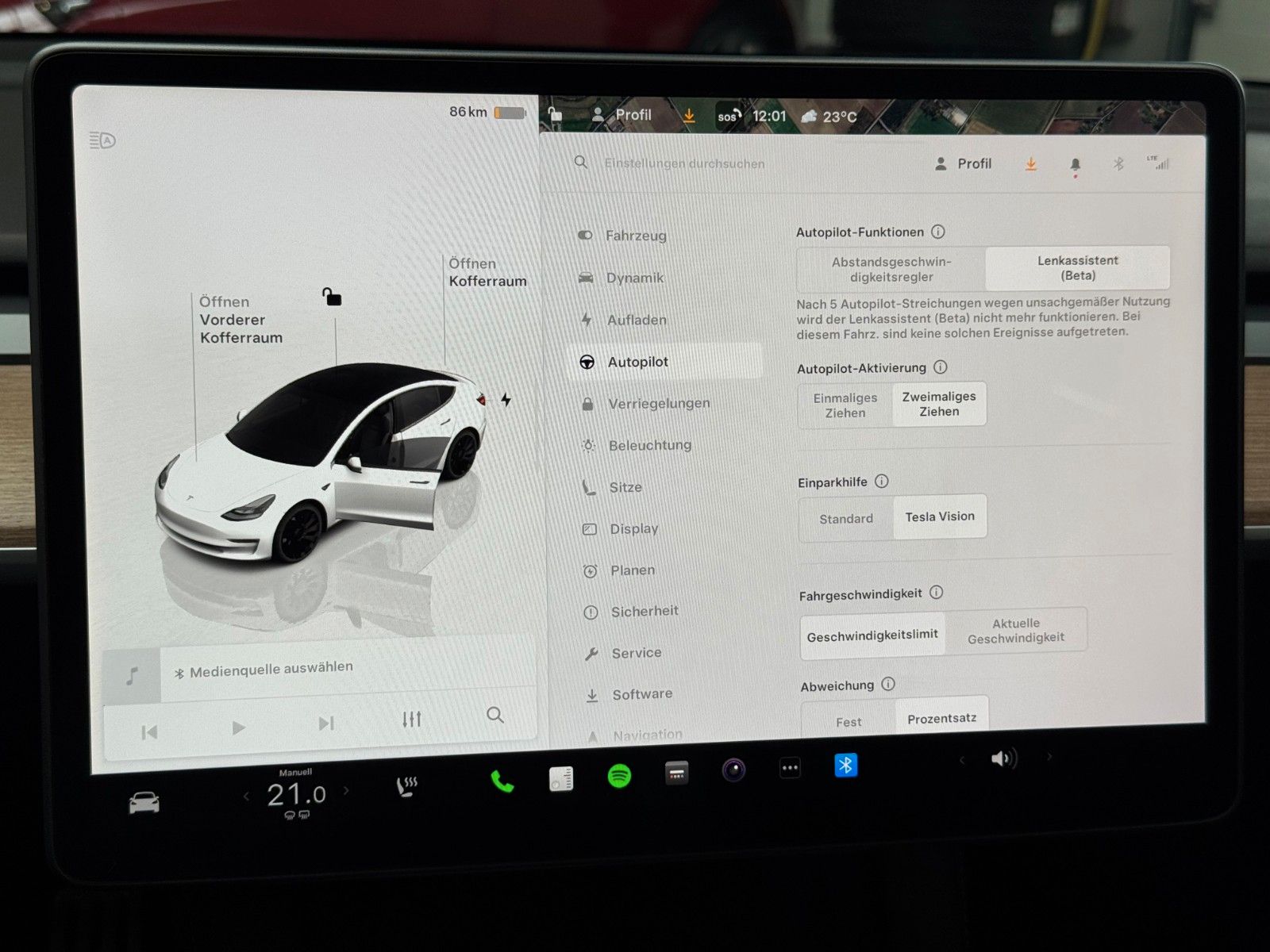 Tesla Model 3 MODEL 3 PERFORMANCE | AP3 | 20INCH | PEARL |