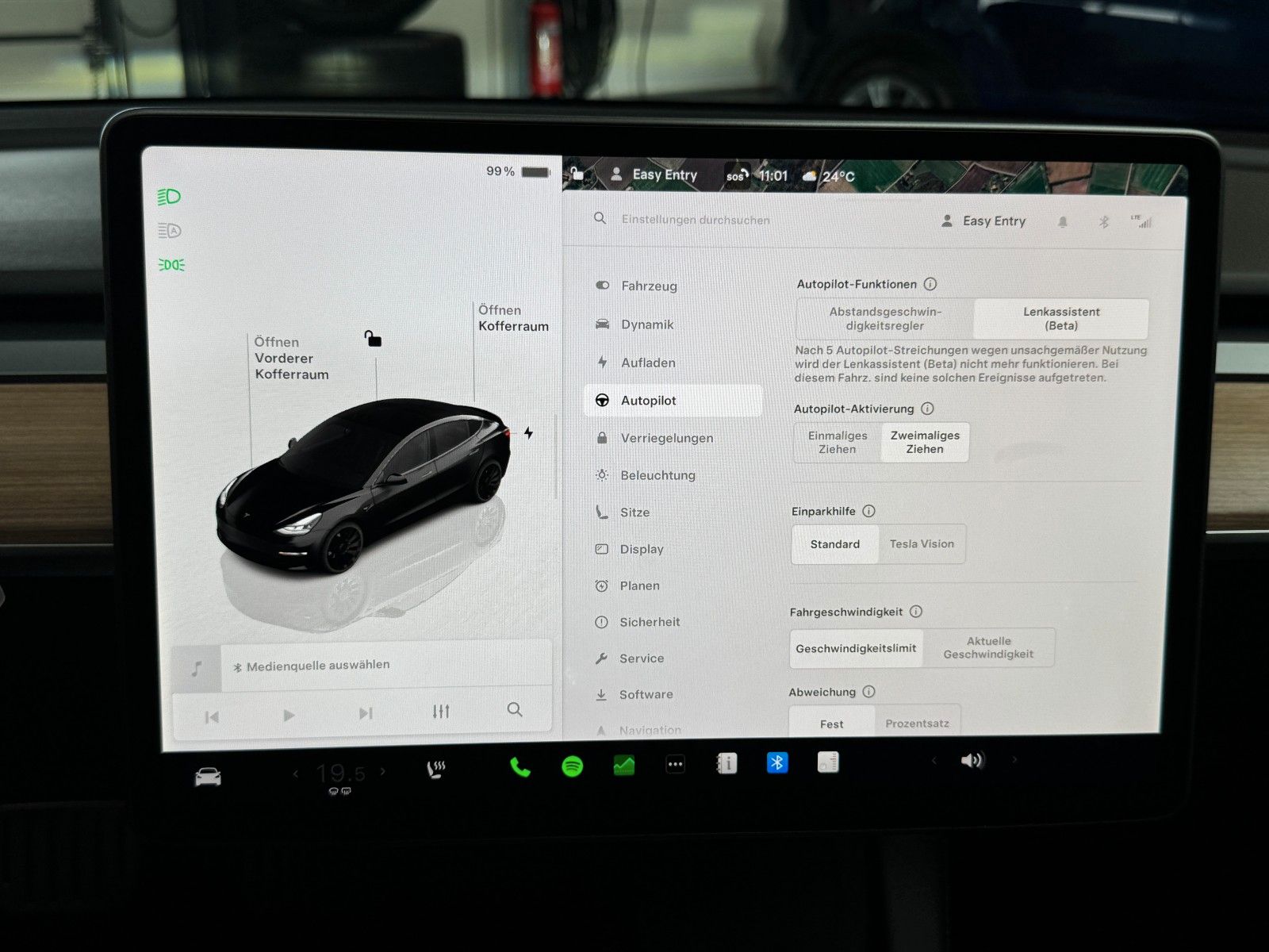 Tesla Model 3 MODEL 3 PERFORMANCE | AP3 | 20INCH | SOLID BLA |