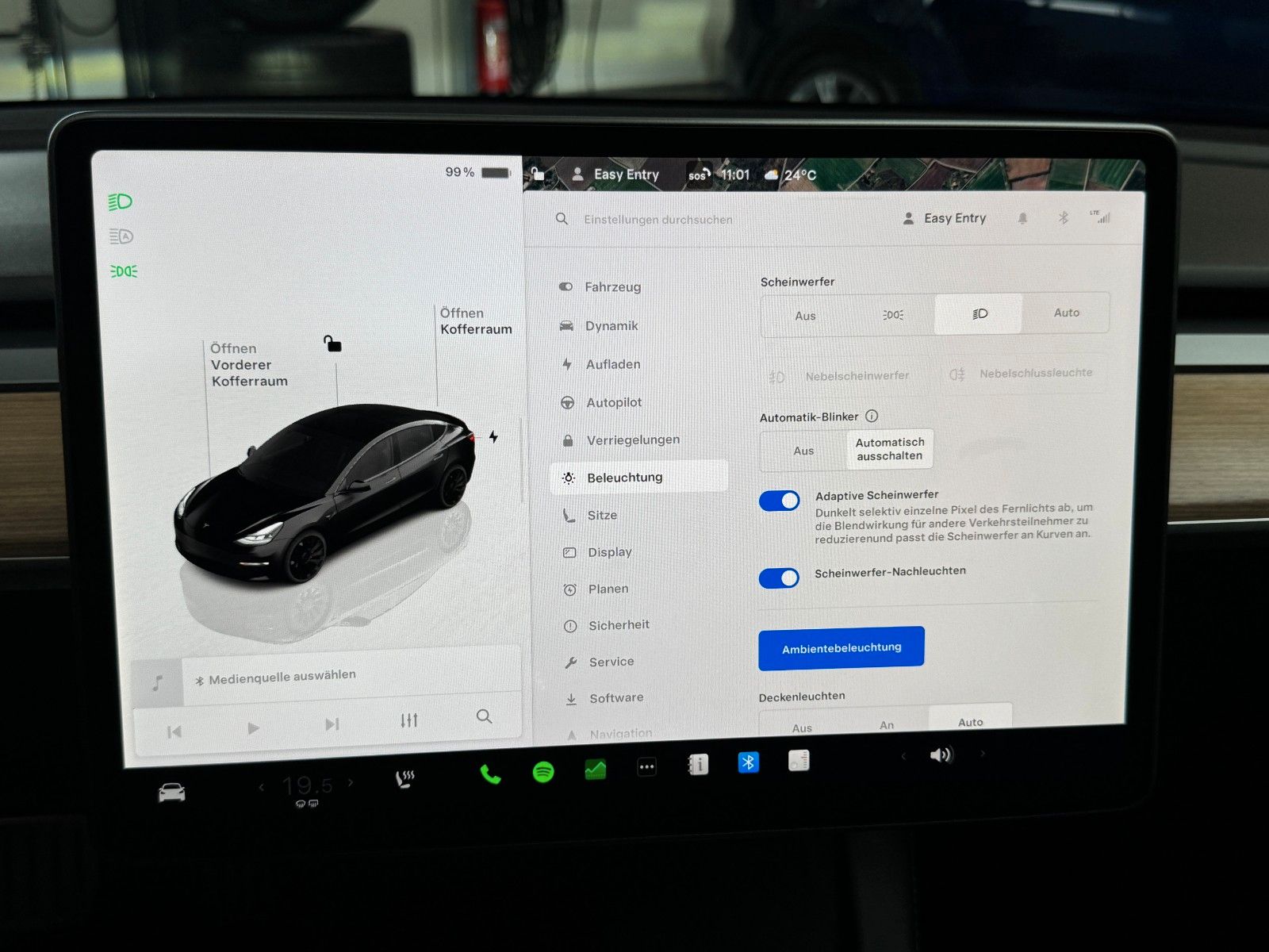 Tesla Model 3 MODEL 3 PERFORMANCE | AP3 | 20INCH | SOLID BLA |