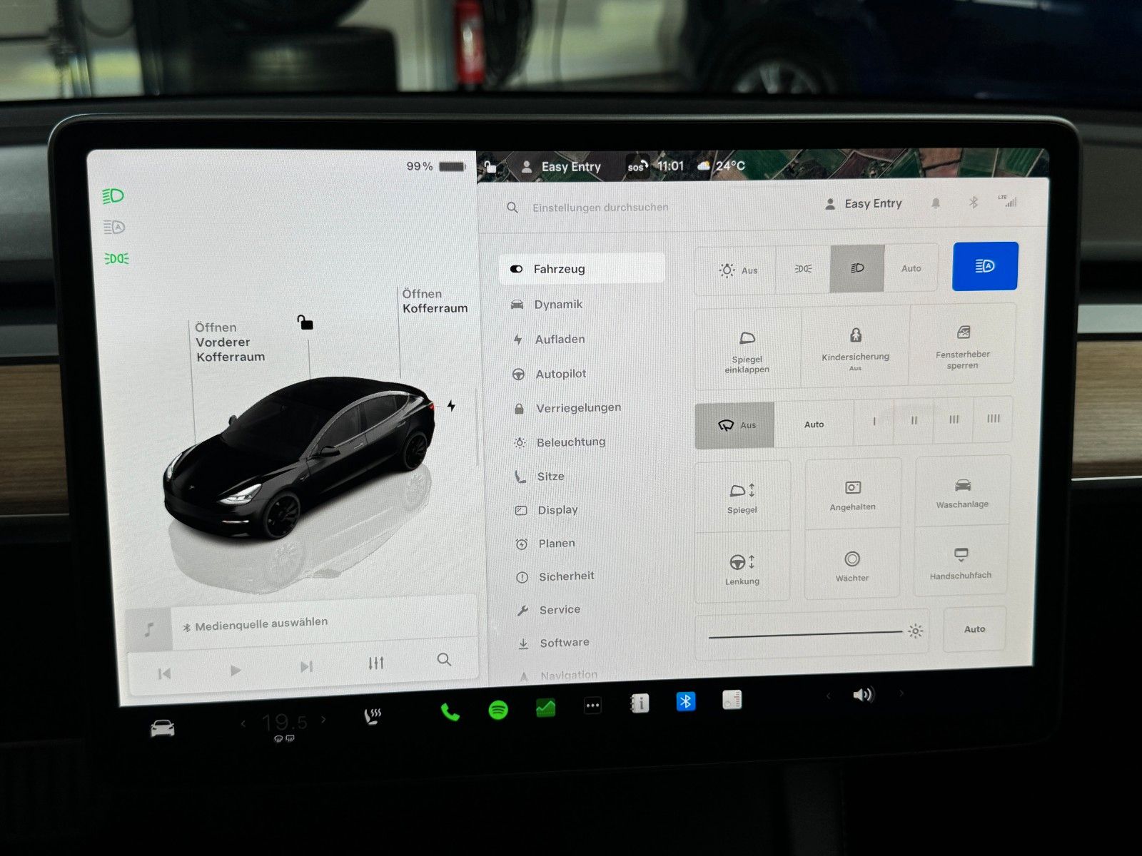 Tesla Model 3 MODEL 3 PERFORMANCE | AP3 | 20INCH | SOLID BLA |