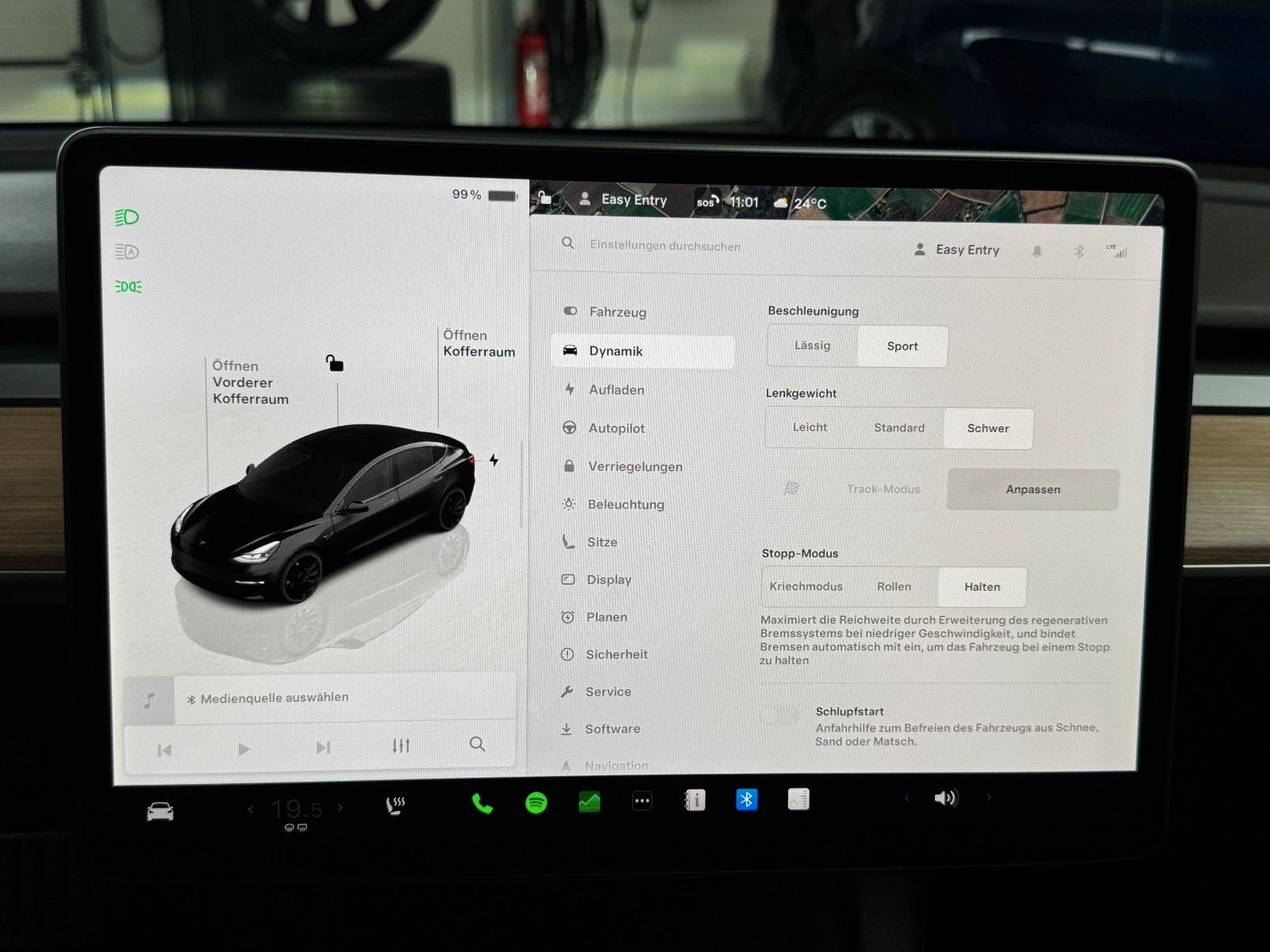 Tesla Model 3 MODEL 3 PERFORMANCE | AP3 | 20INCH | SOLID BLA |