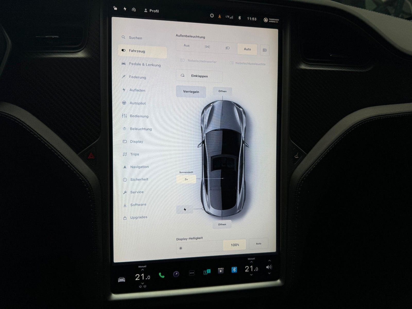 Tesla Model S MODEL S 100D | ENHANCED AP | 21INCH | MCU2 |