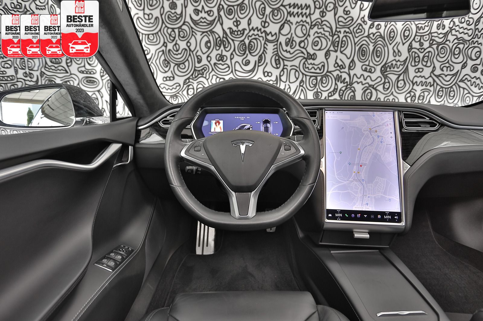 Tesla Model S Model S 75D PANO*AUTOPILOT*360°*LED*SPURHALT*21&apos;