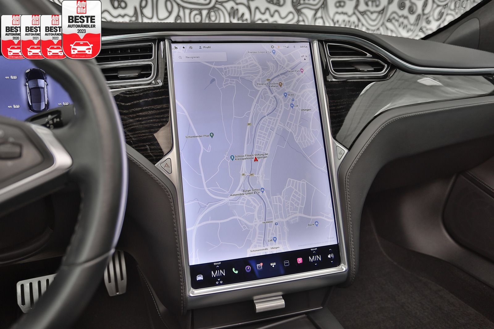 Tesla Model S Model S 75D PANO*AUTOPILOT*360°*LED*SPURHALT*21&apos;