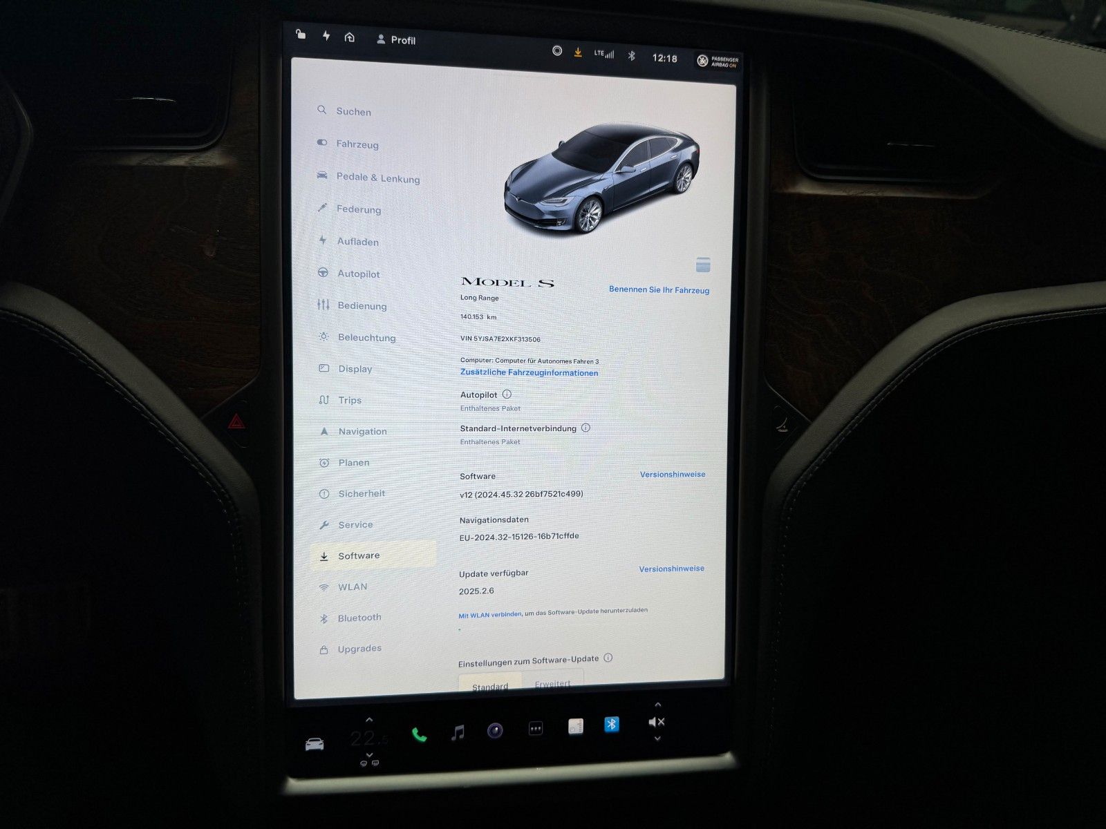Tesla Model S MODEL S LONG RANGE RAVEN | AP 3.0 |TRAILER HIT |