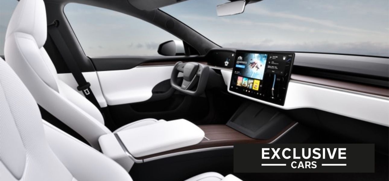 Tesla Model S MODEL S PALLADIUM MAXIMAL RANGE | PEARL | WOOD |