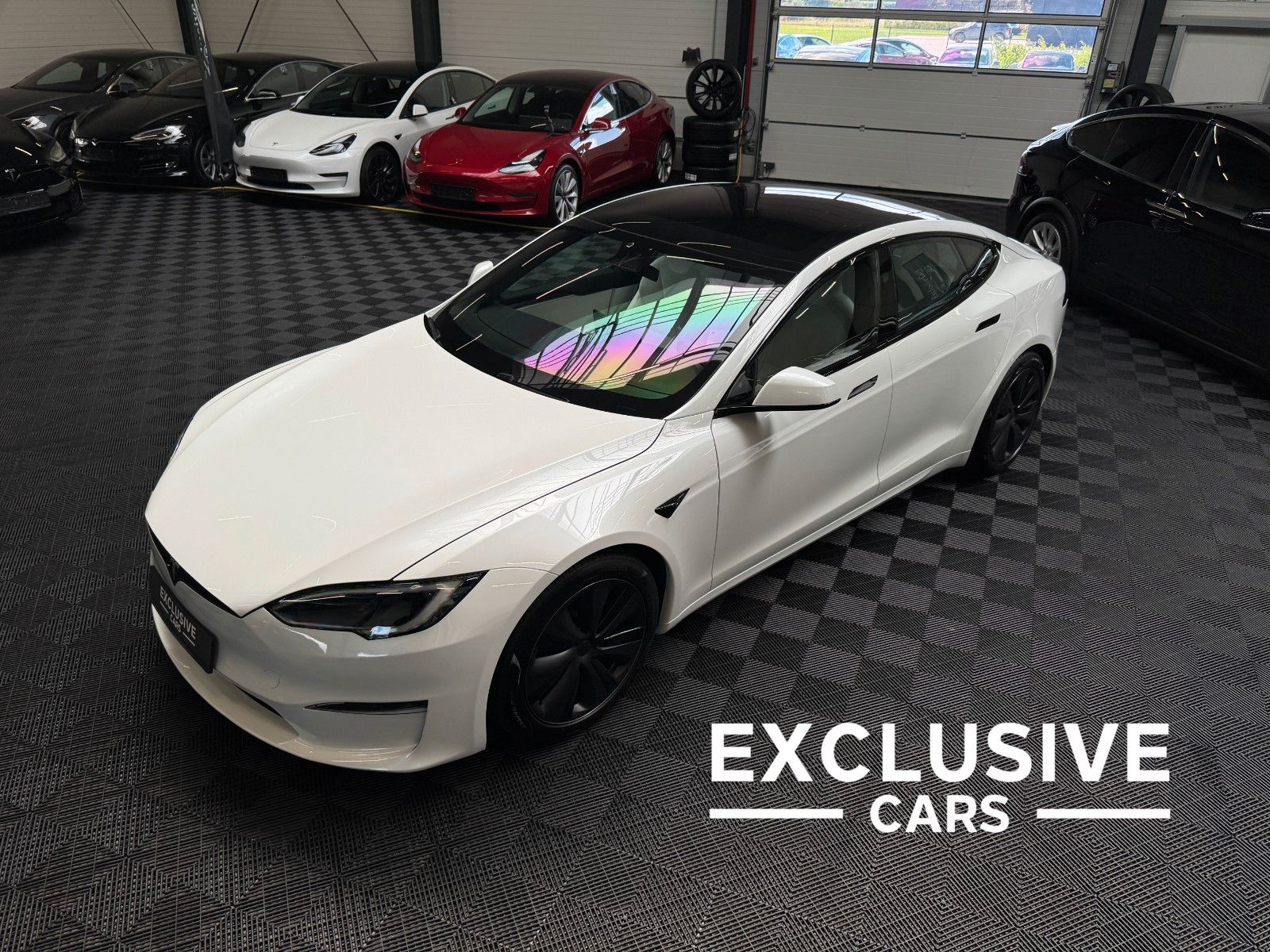 Tesla Model S MODEL S PALLADIUM MAXIMAL RANGE | WOOD | AHK |
