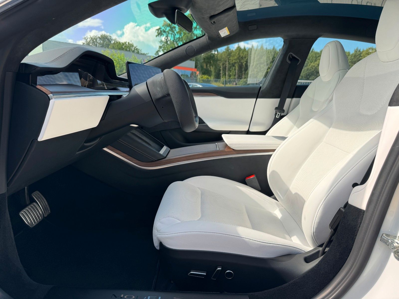 Tesla Model S MODEL S PALLADIUM MAXIMAL RANGE | WOOD | AHK |