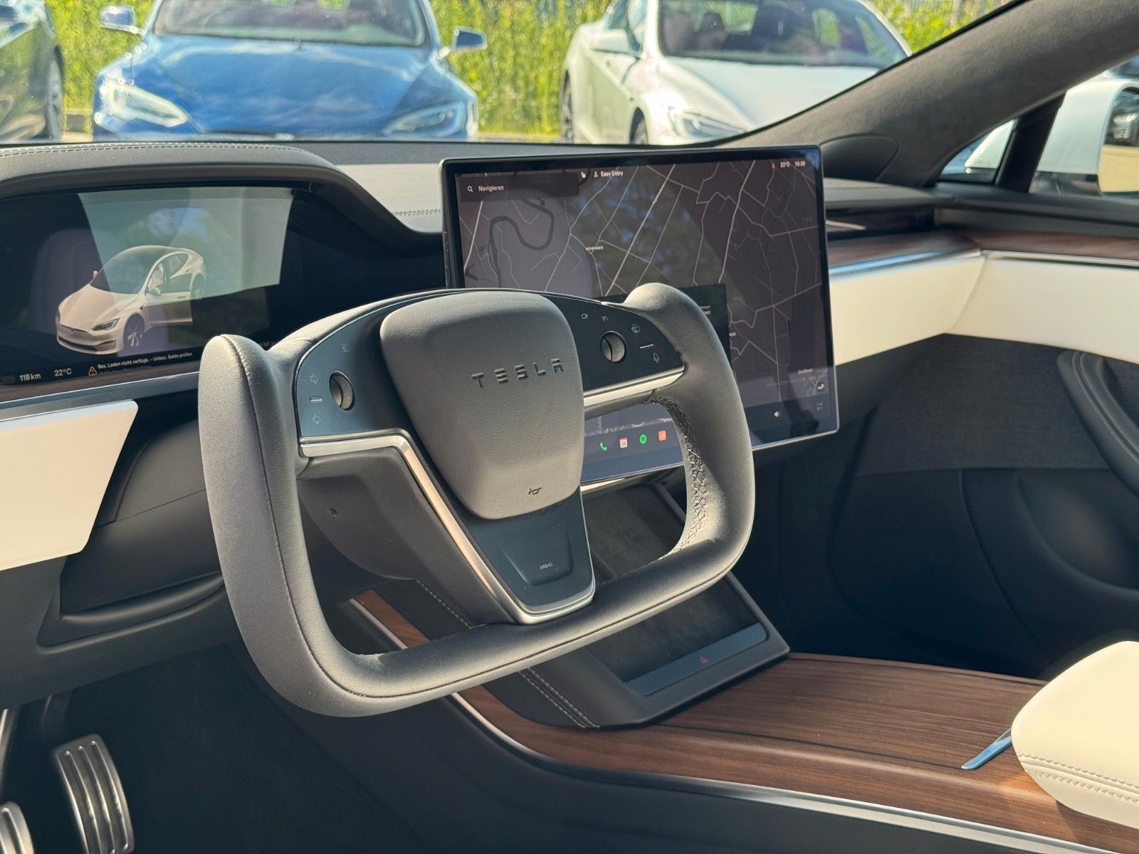 Tesla Model S MODEL S PALLADIUM MAXIMAL RANGE | WOOD | AHK |