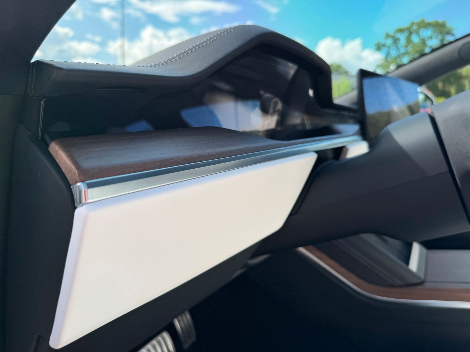 Tesla Model S MODEL S PALLADIUM MAXIMAL RANGE | WOOD | AHK |