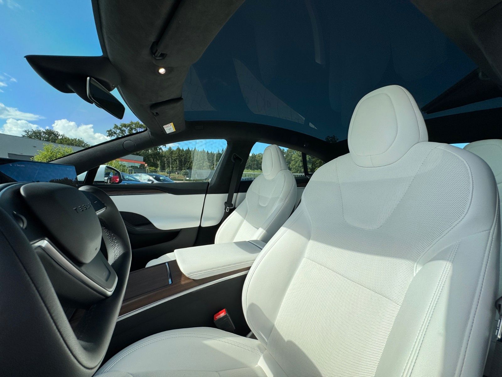 Tesla Model S MODEL S PALLADIUM MAXIMAL RANGE | WOOD | AHK |