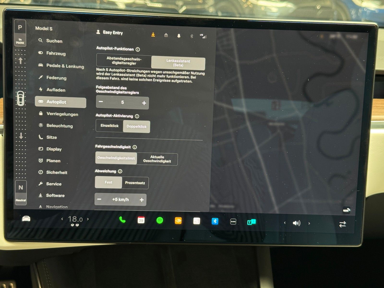 Tesla Model S MODEL S PALLADIUM MAXIMAL RANGE | WOOD | AHK |