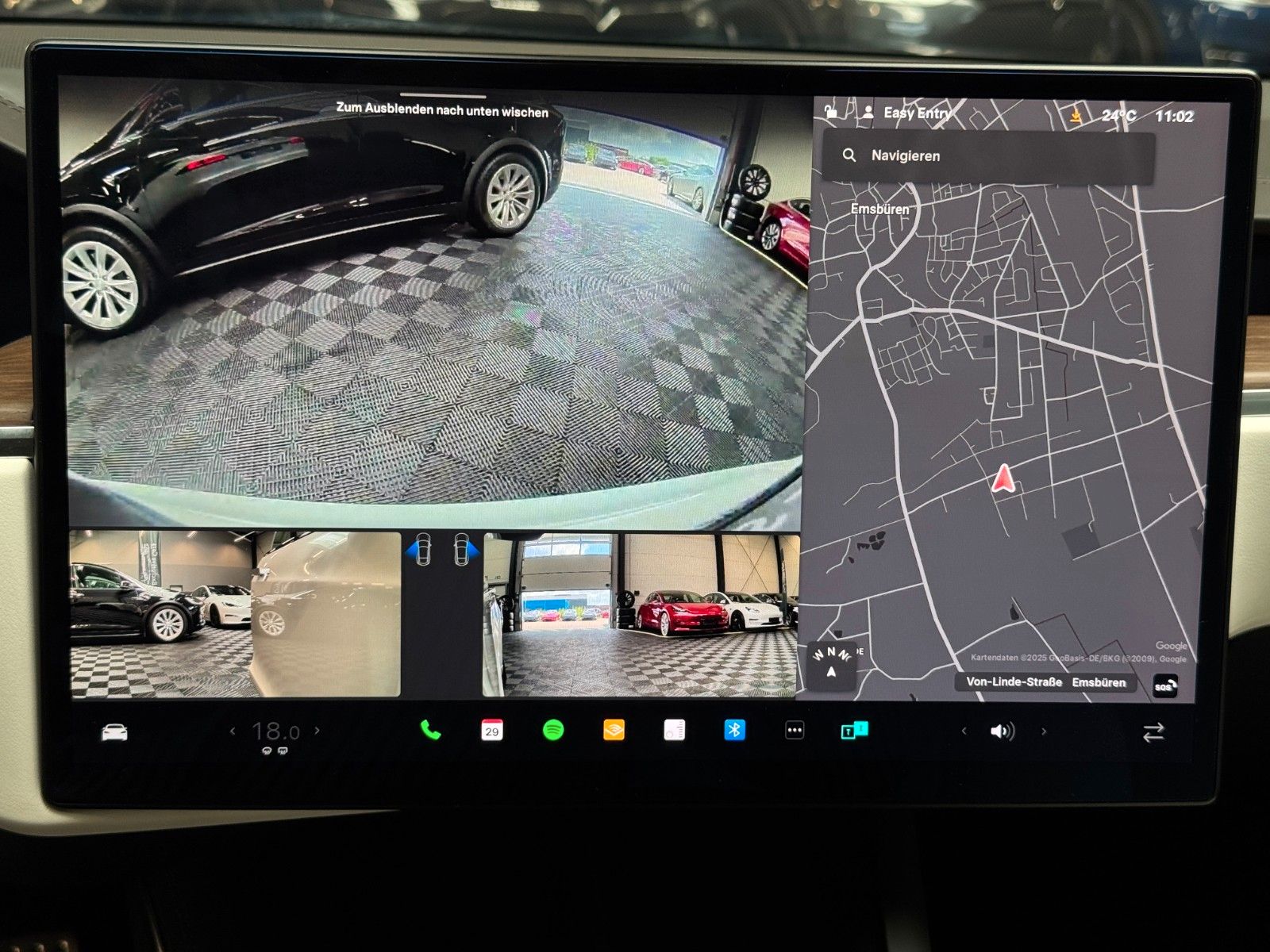 Tesla Model S MODEL S PALLADIUM MAXIMAL RANGE | WOOD | AHK |
