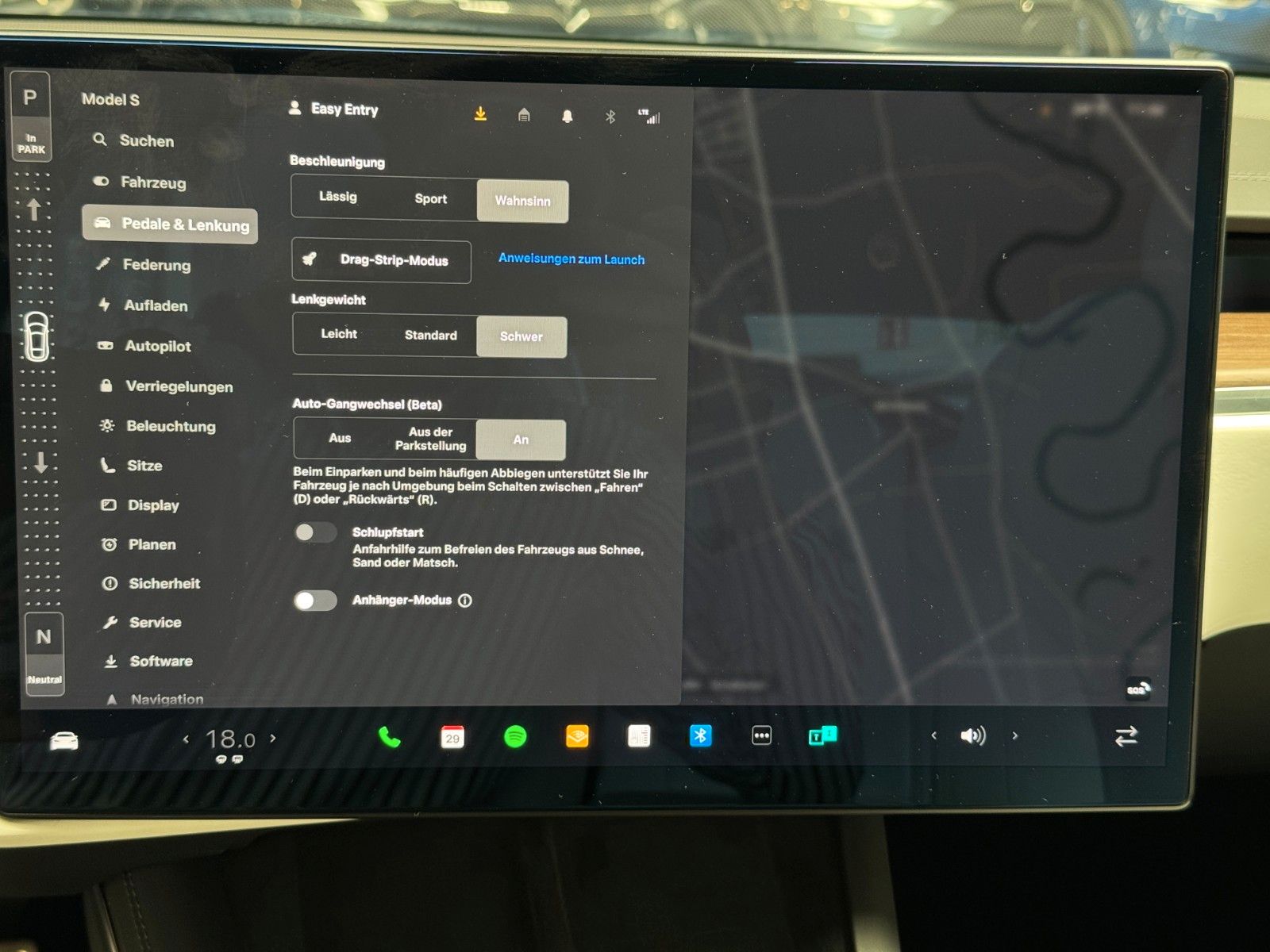 Tesla Model S MODEL S PALLADIUM MAXIMAL RANGE | WOOD | AHK |