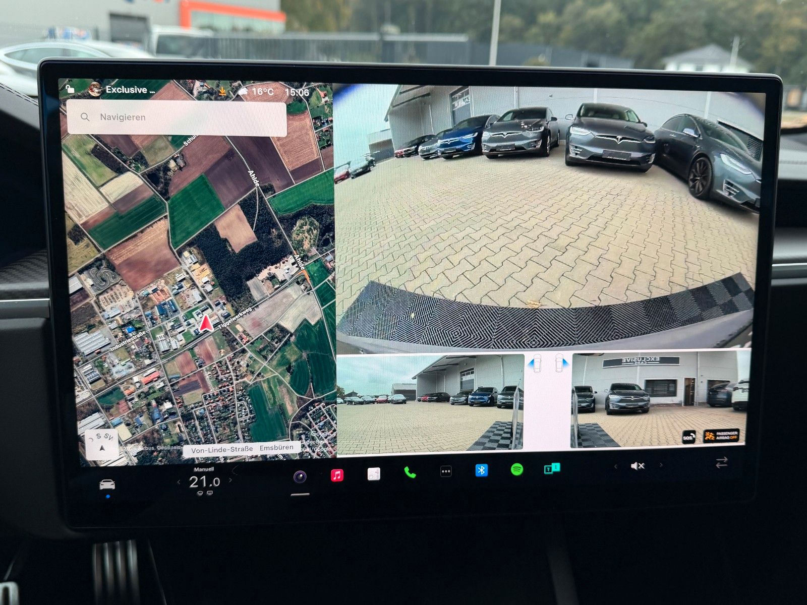 Tesla Model S MODEL S PLAID | NARDO-GREY WRAP | 21&quot; ARACHNID