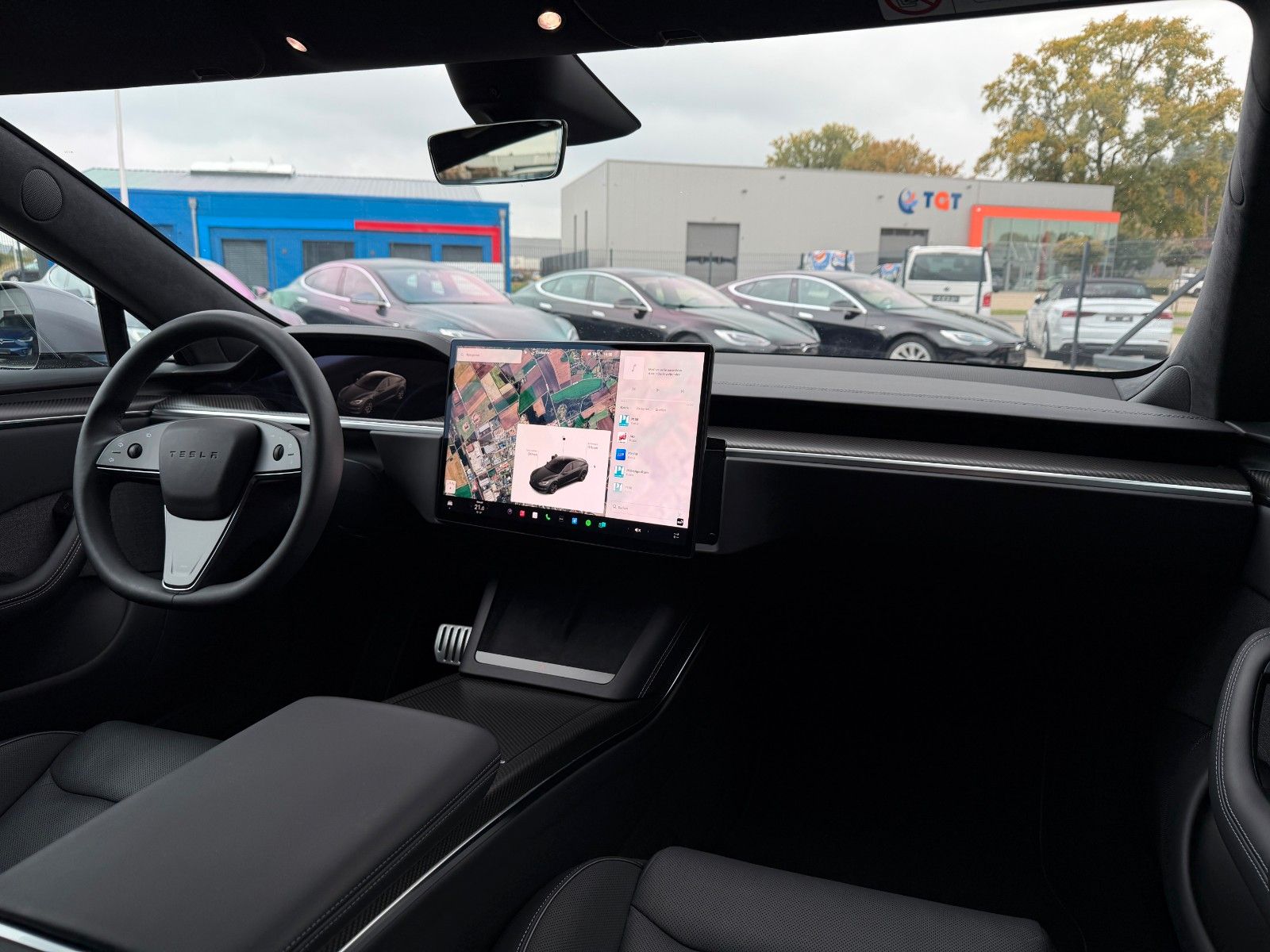 Tesla Model S MODEL S PLAID | NARDO-GREY WRAP | 21&quot; ARACHNID