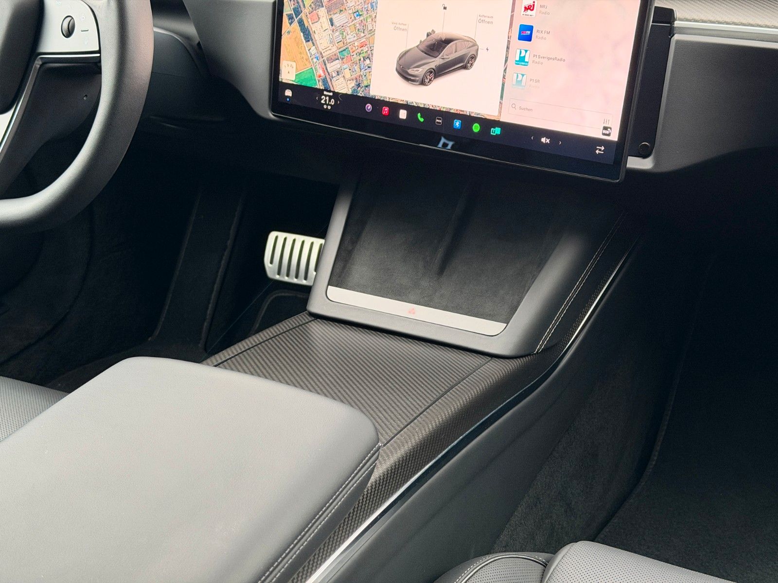 Tesla Model S MODEL S PLAID | NARDO-GREY WRAP | 21&quot; ARACHNID