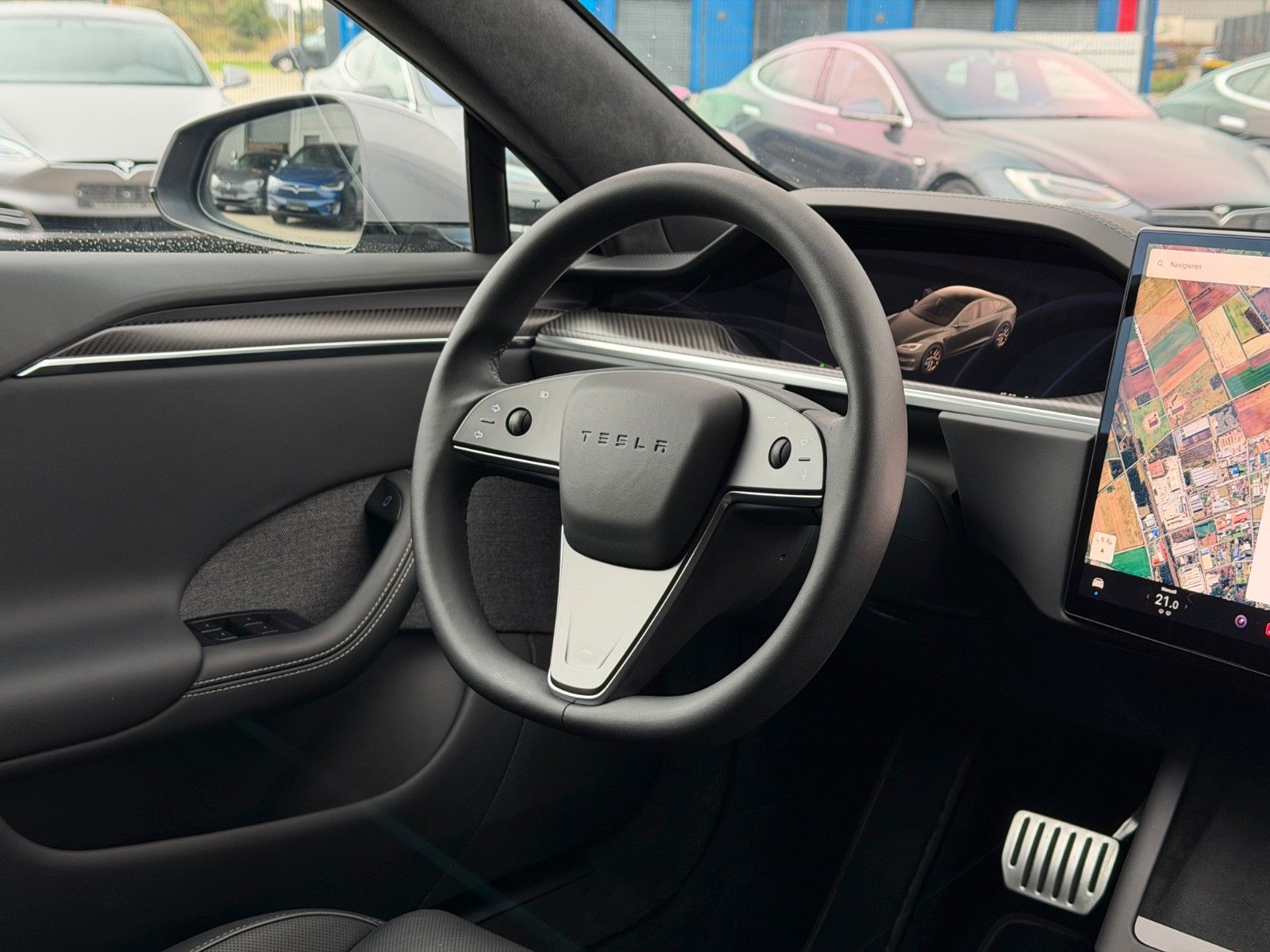 Tesla Model S MODEL S PLAID | NARDO-GREY WRAP | 21&quot; ARACHNID