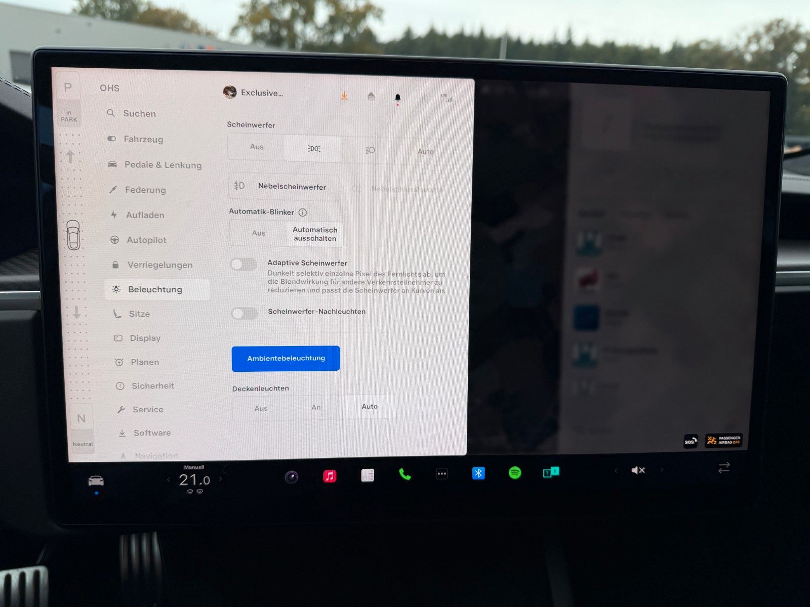 Tesla Model S MODEL S PLAID | NARDO-GREY WRAP | 21&quot; ARACHNID