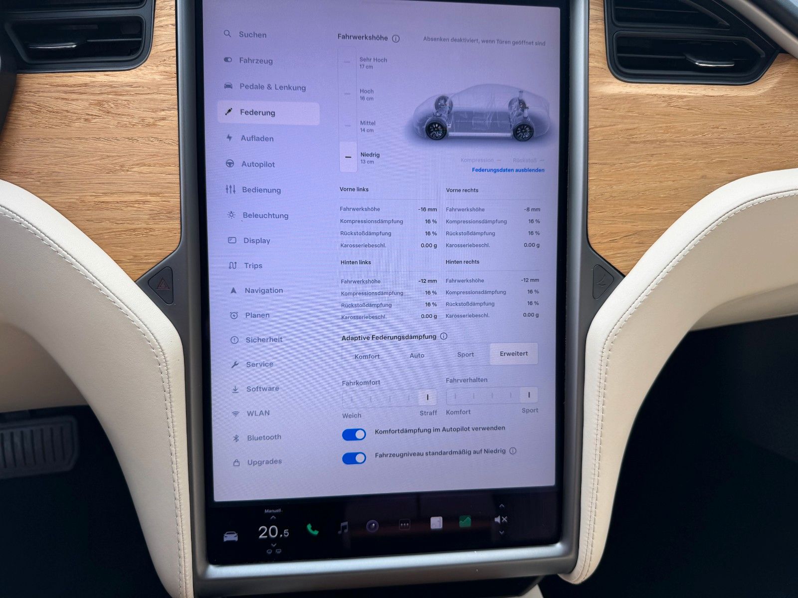 Tesla Model S MODEL S RAVEN LONG RANGE | AP 3 | CREME |