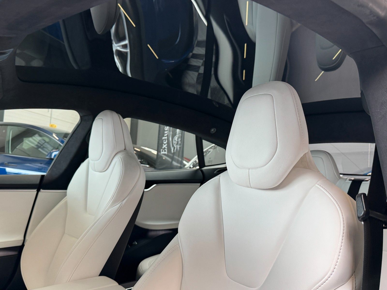 Tesla Model S MODEL S75D | MCU2 | 21INCH | WHITE SEAT |