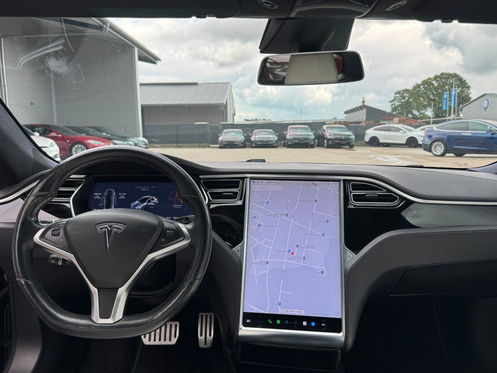 Tesla Model S MODEL S75D | MCU2 | 21INCH | WHITE SEAT |