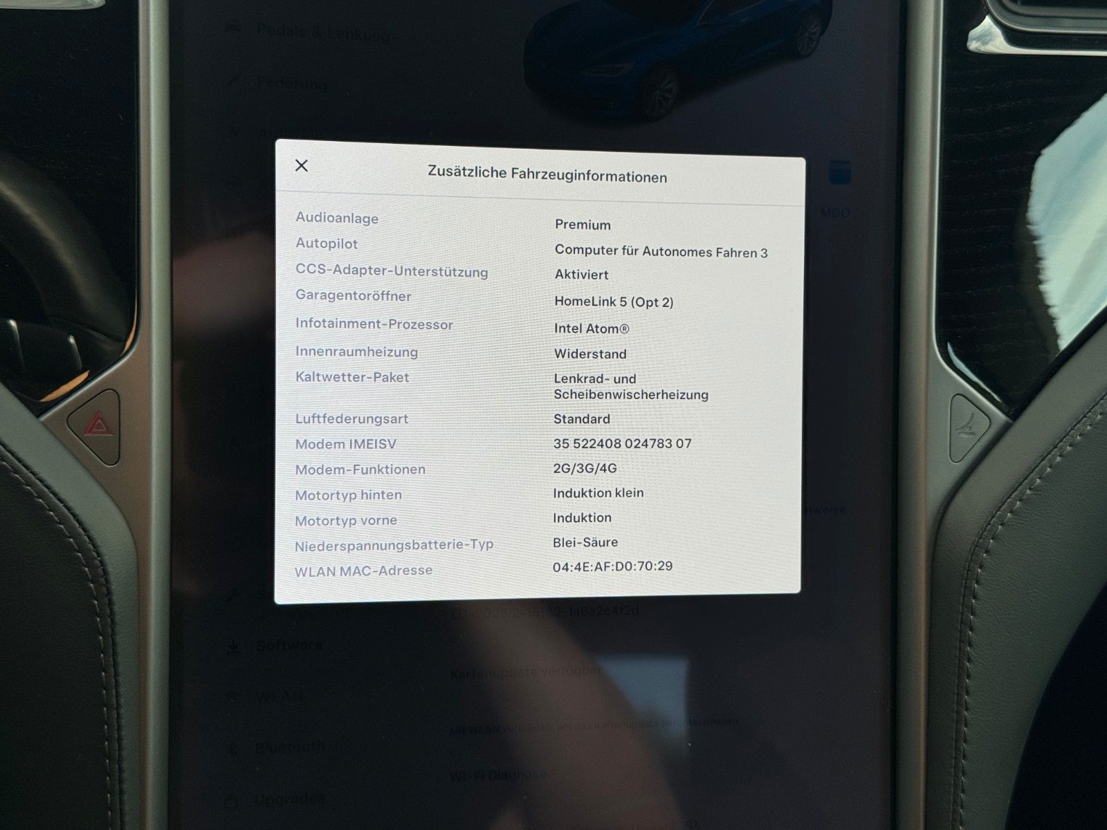 Tesla Model S MODEL S75D | MCU2 | CCS | 7.000 KM |