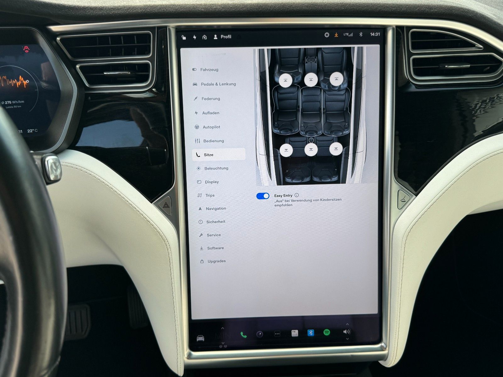 Tesla Model X MODEL X 100D | CCS | WHITE SEAT | 7SEATER |