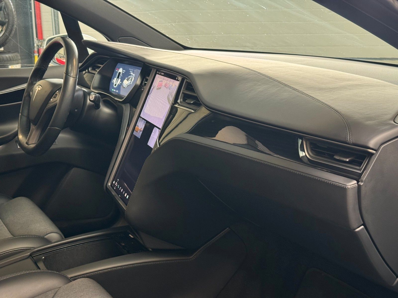 Tesla Model X MODEL X 100D | MCU2 | CCS | ASH WOOD |