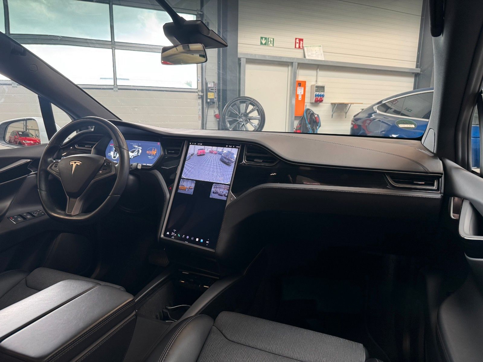 Tesla Model X MODEL X 100D | MCU2 | CCS | ASH WOOD |