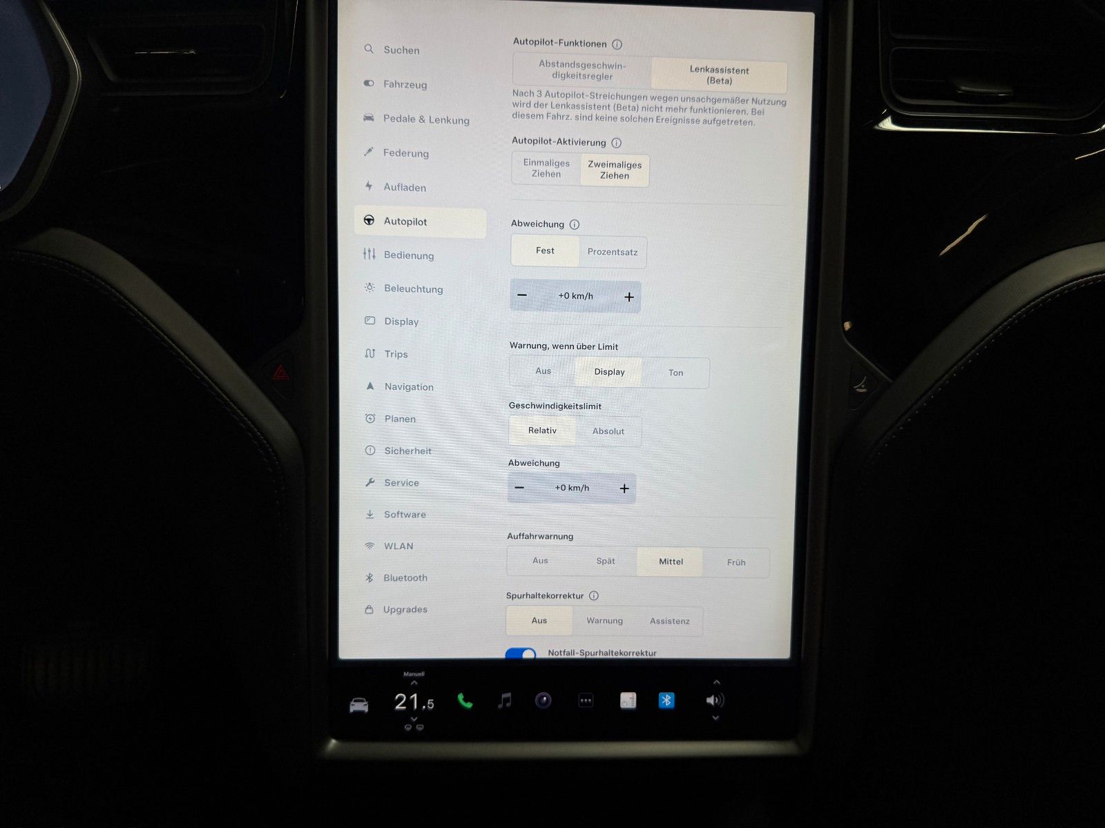 Tesla Model X MODEL X 100D | MCU2 | CCS | ASH WOOD |