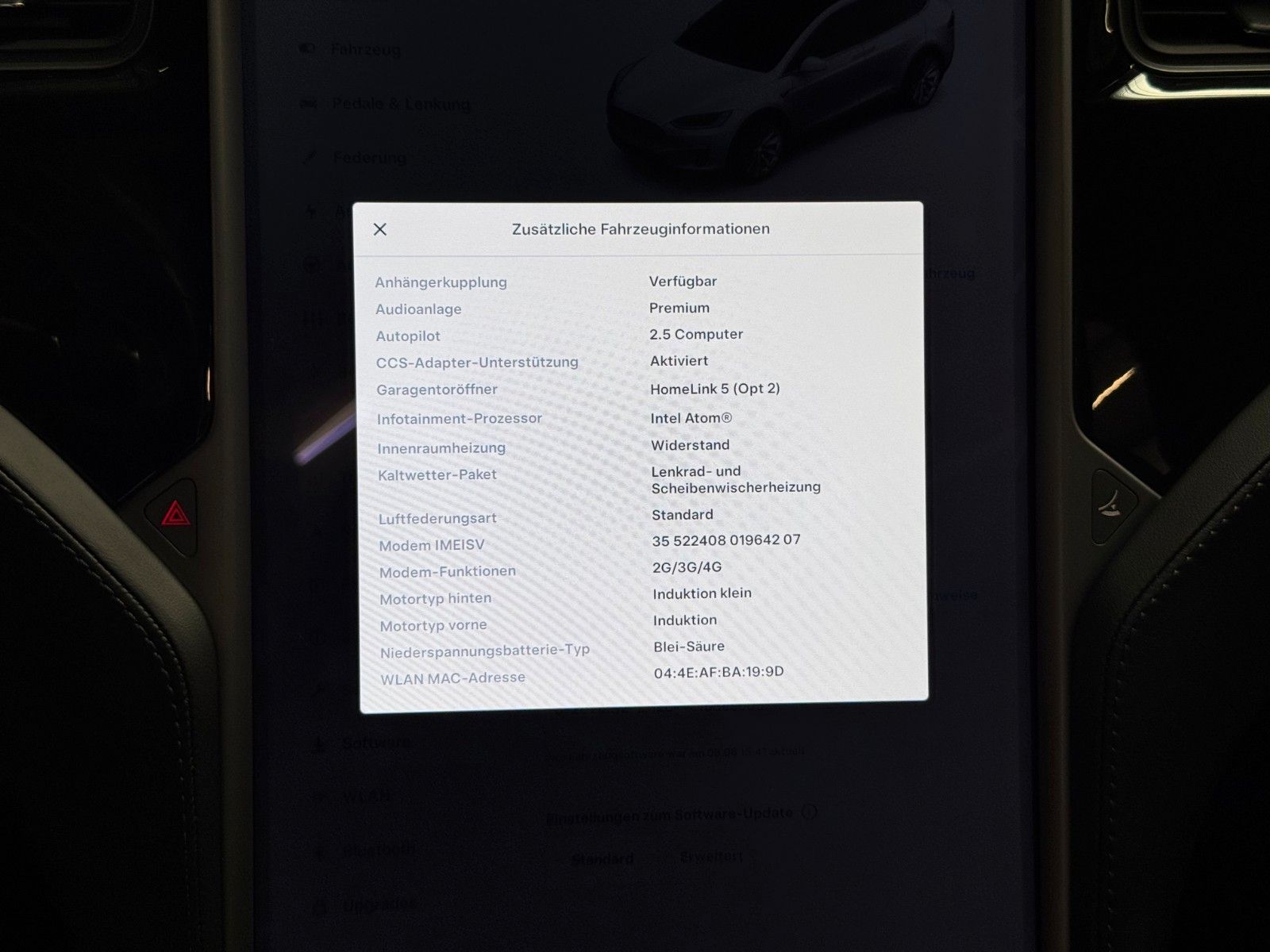 Tesla Model X MODEL X 100D | MCU2 | CCS | ASH WOOD |