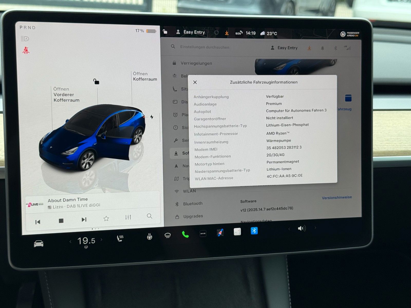 Tesla Model Y MODEL Y LONG RANGE | AMD RYZEN | AP HW 3.0 |AHK