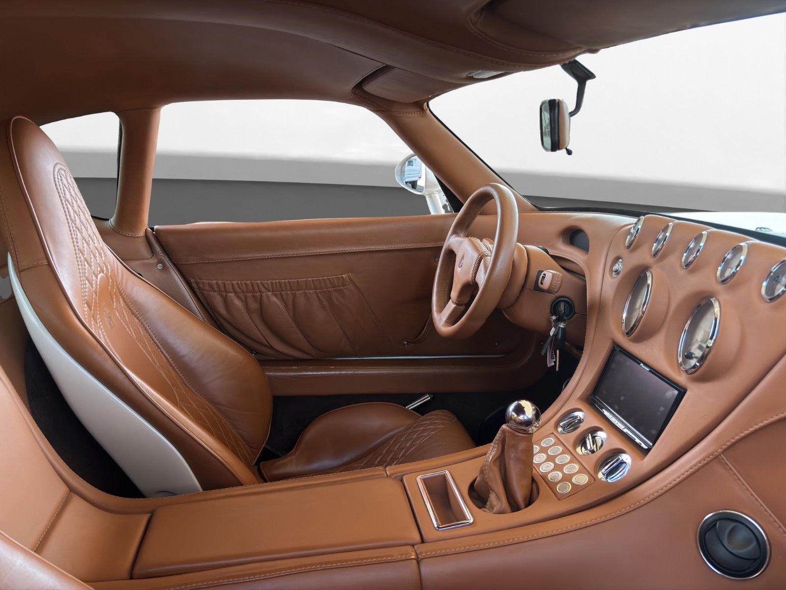 Wiesmann MF 4 MF 4 Coupe Balloon-weiß/Leder braun Kälteanlage